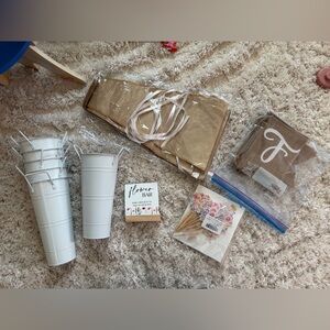 Bridal shower flower bar kit